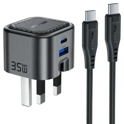 Charger Acefast A120 P5 35W With Cable Type-C To Type-C