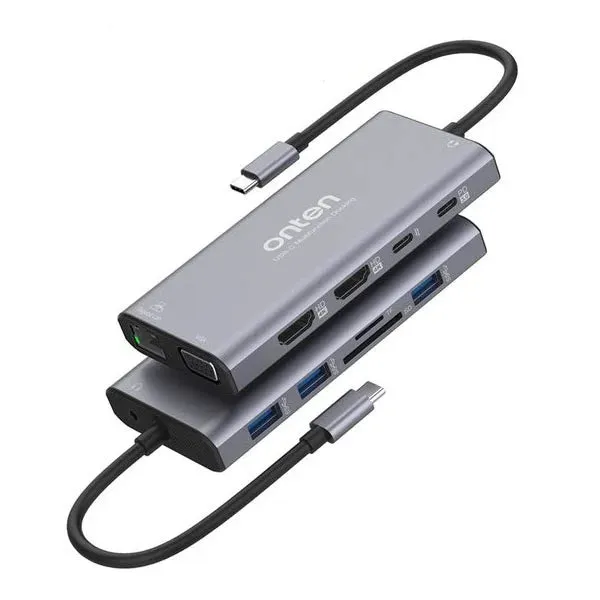 USB-C HUB 12 In 1 Onten UC601