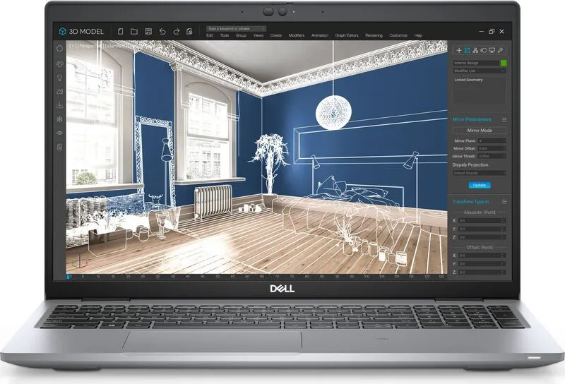 Dell Precision 3560 i7-11th/16/512/2-T500-Quadro/15.6" FHD