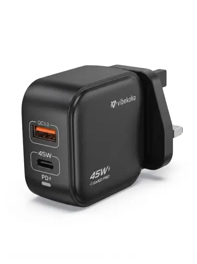 Charger Vibekoko USB-A & USB-C VK-PP103- 45W