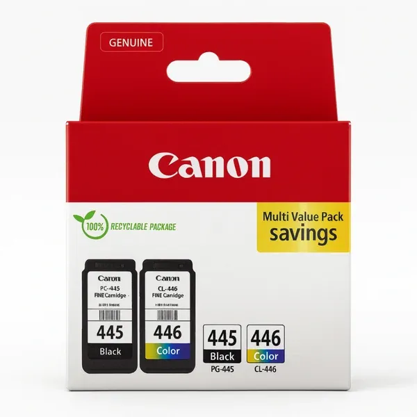 Canon ink 445 - 446 Black & Color