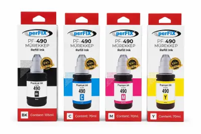 Refill Ink PerFIX For Canon  PF-490 Color Set
