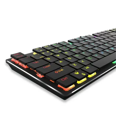Keyboard Ultrathin Mechanical Meetion MT-MK80RGB Wired