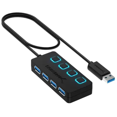 USB hub 7 port 3.0 with power cable