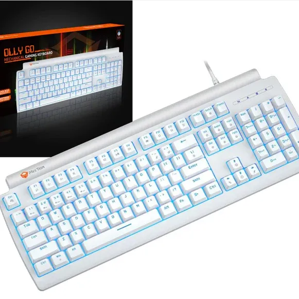 Keyboard Mechanical Meetion OLLY GO Wired MT-MK600 PRO Red