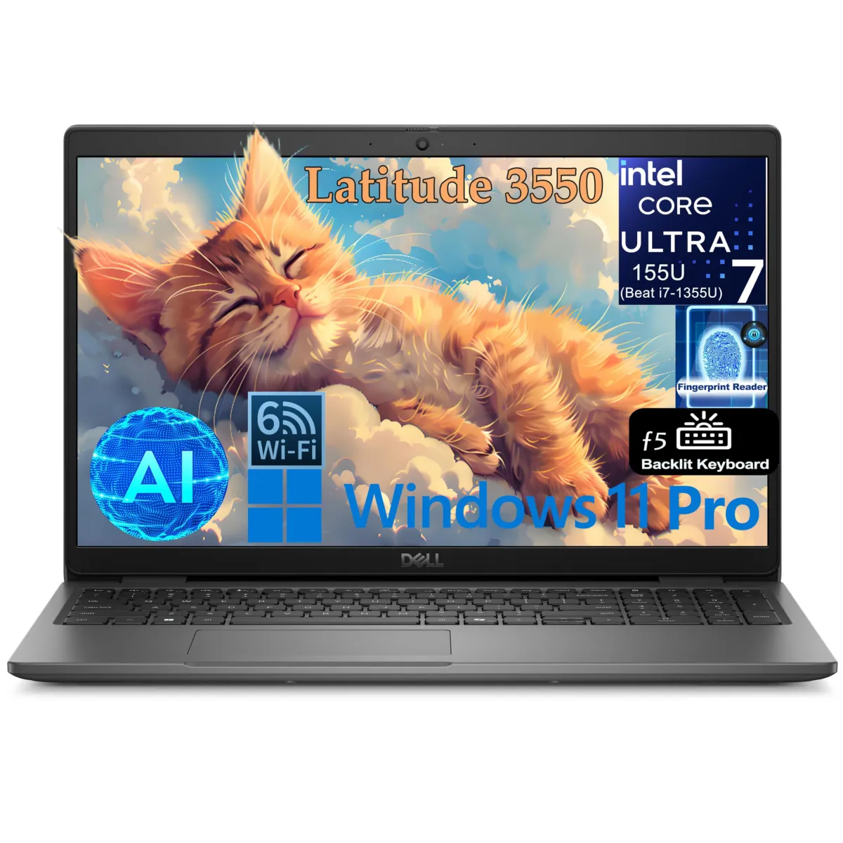 Dell Pro Essential/Ci7-1355U/8G-D5/512G/15.6"-FHD/No OS