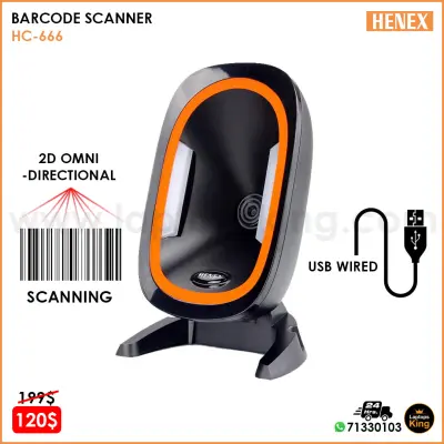 Barcode Reaser HENEX H2210 USB