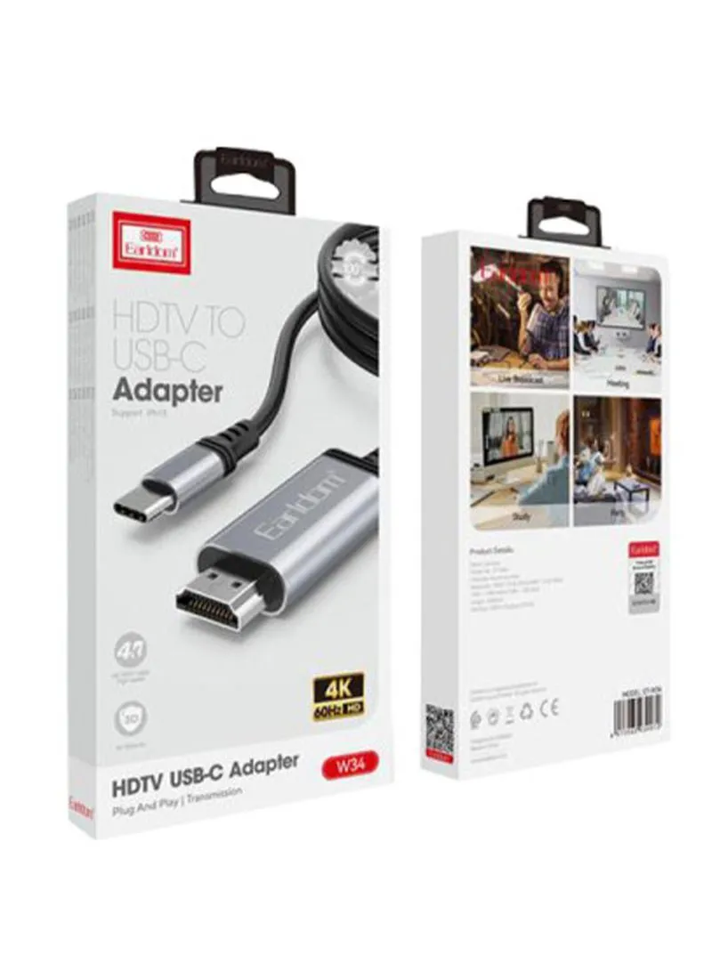 Type-C To HDMI Earldom W34