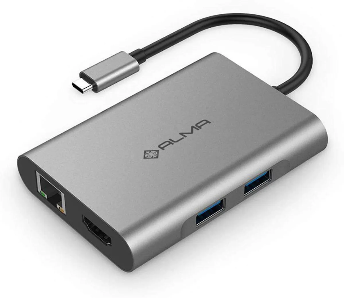 Type-C to HDMI USB RJ SD Micro