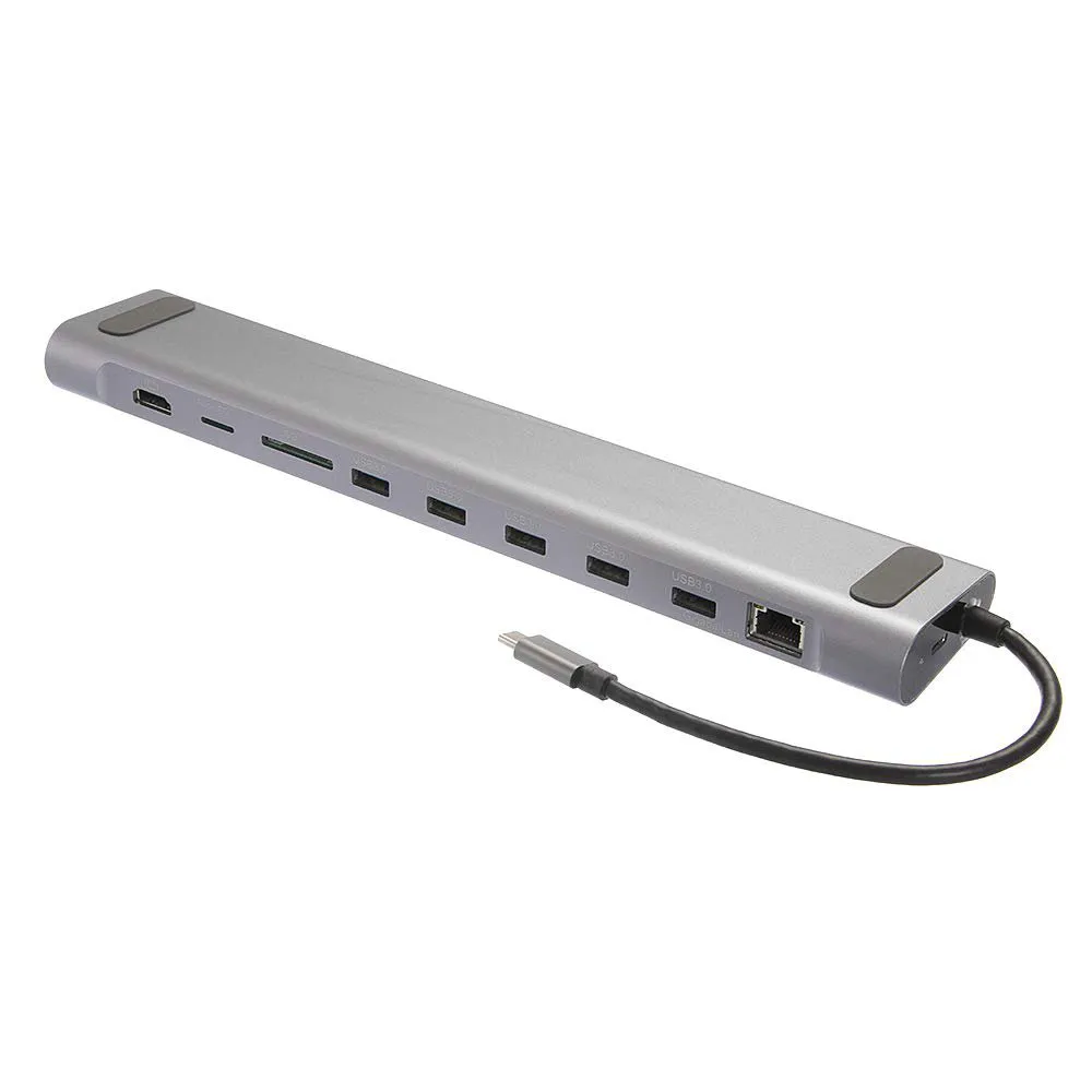 Type-C to USB HUB and Micro SD