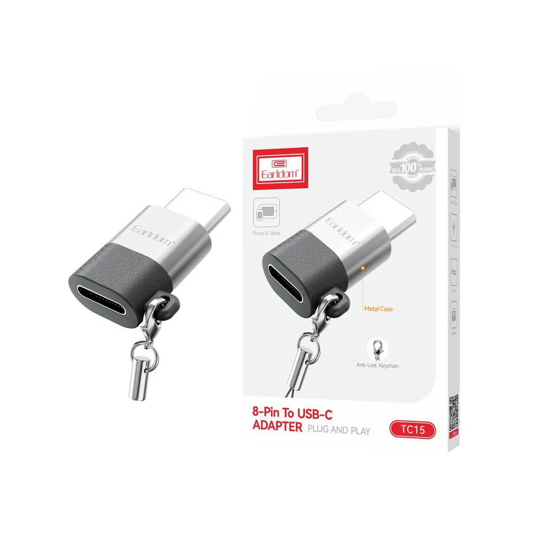 Lightning 8-Pin to Type-C Adapter Earldom TC15