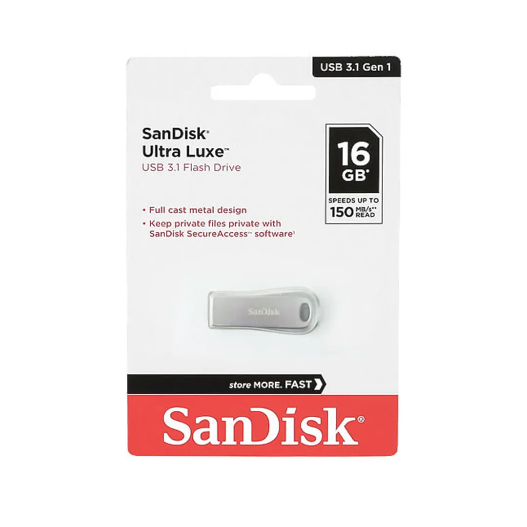 Flash SanDisk Ultra Luxe 16GB USB 3.1