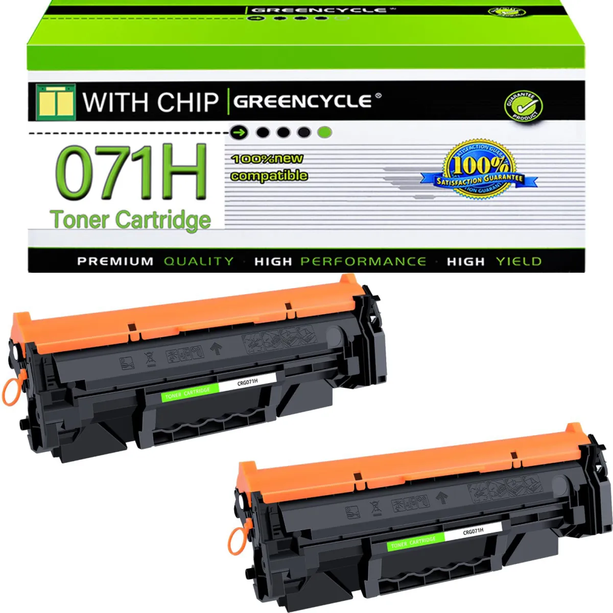 N.T.C Cartridge CRG-071 With Chip