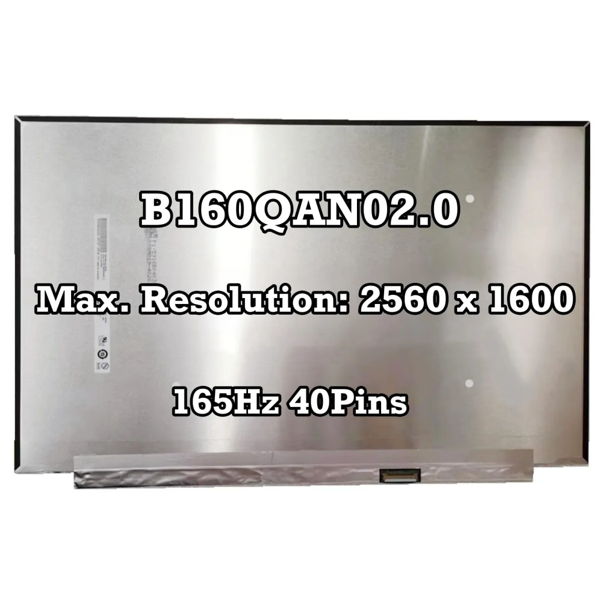 screen 16" slim 40PI 2K 165HZ NO PANEL