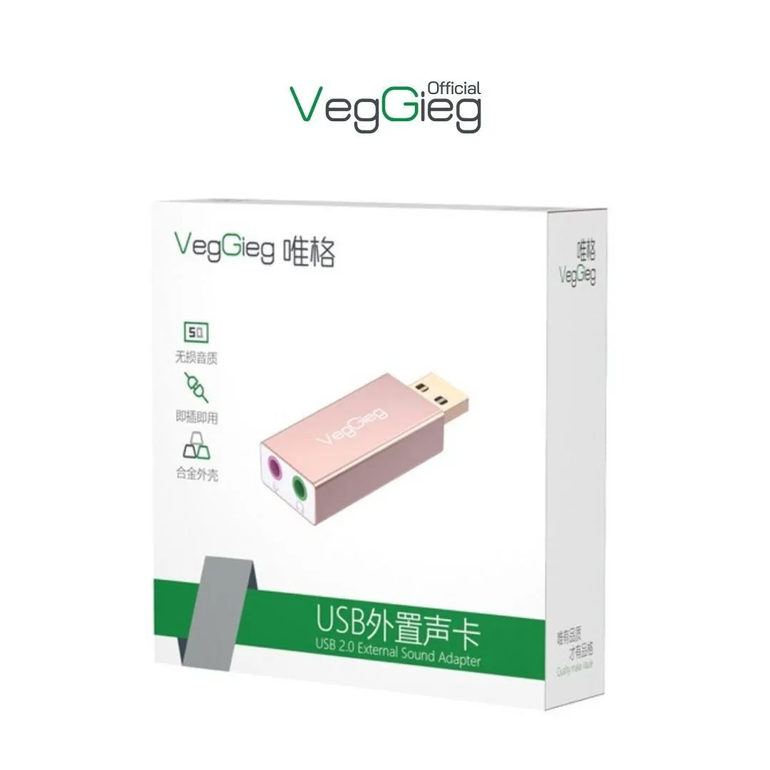 USB to AUX Sound Card VegGieg