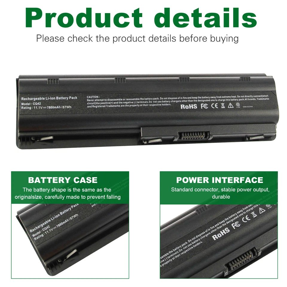 Battery hp dv3 cq 35