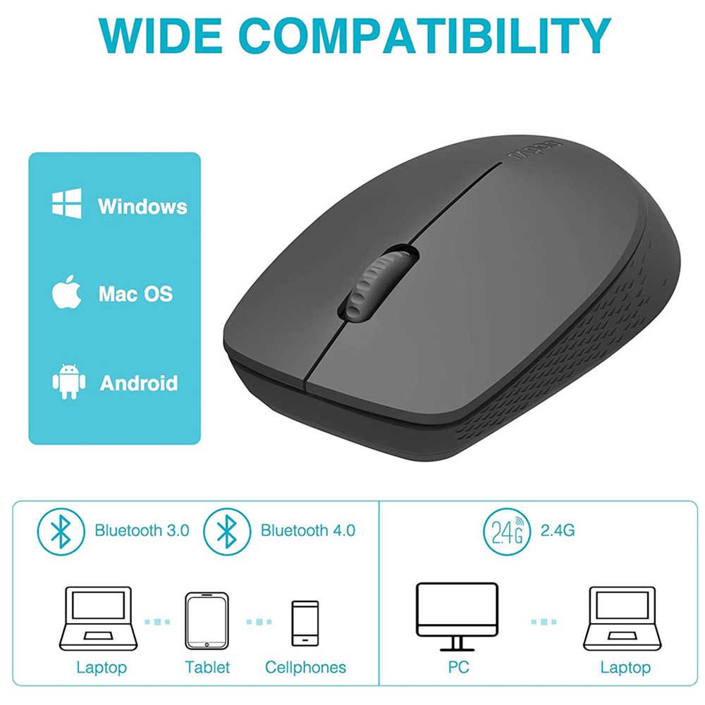 Rapoo Mouse M100G Silent Bluetooth