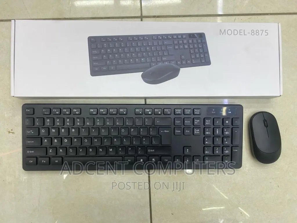 Keyboard and Mouse Wireless 8875