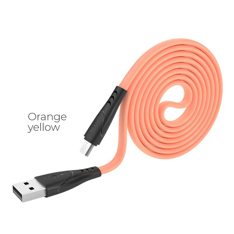 hoco Silicone Cable Micro