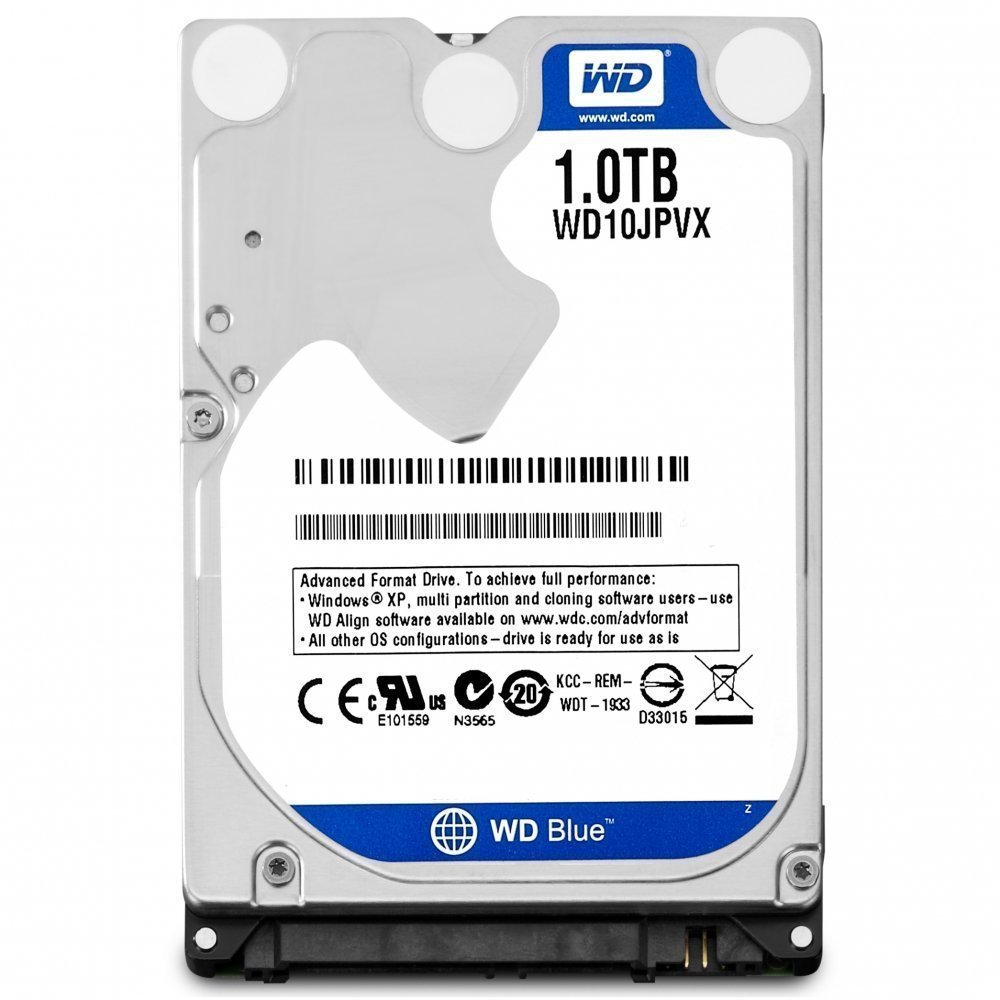 Hard WD Blue 1TB 3.5" Internal