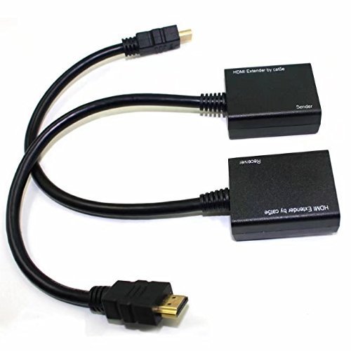 HDMI extender -lan/by cat/6/6