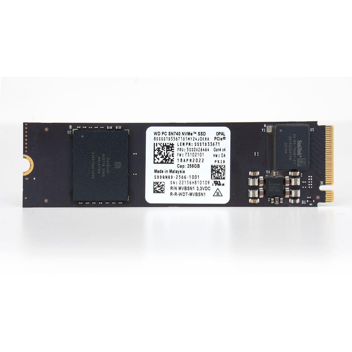 SSD NVME M.2 Mini 256GB