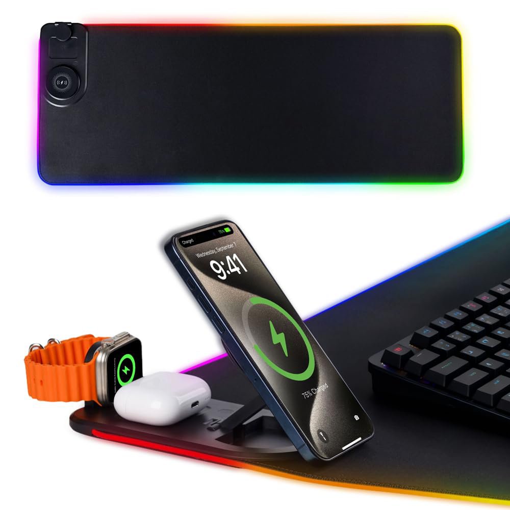 Wireless Mouse Charging RGB