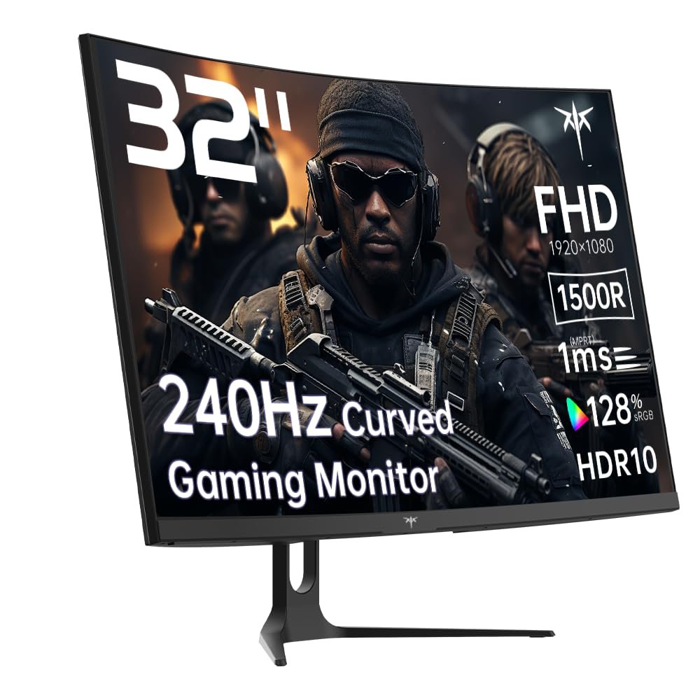 Monitor LED 32" Dahua DHI-LM32-E200C FHD 165Hz 1ms Free Sync