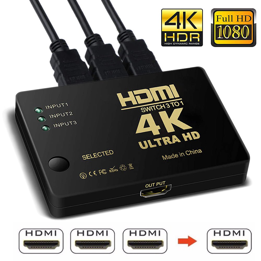 HDMI Spliter 3*Input 1*OUTput