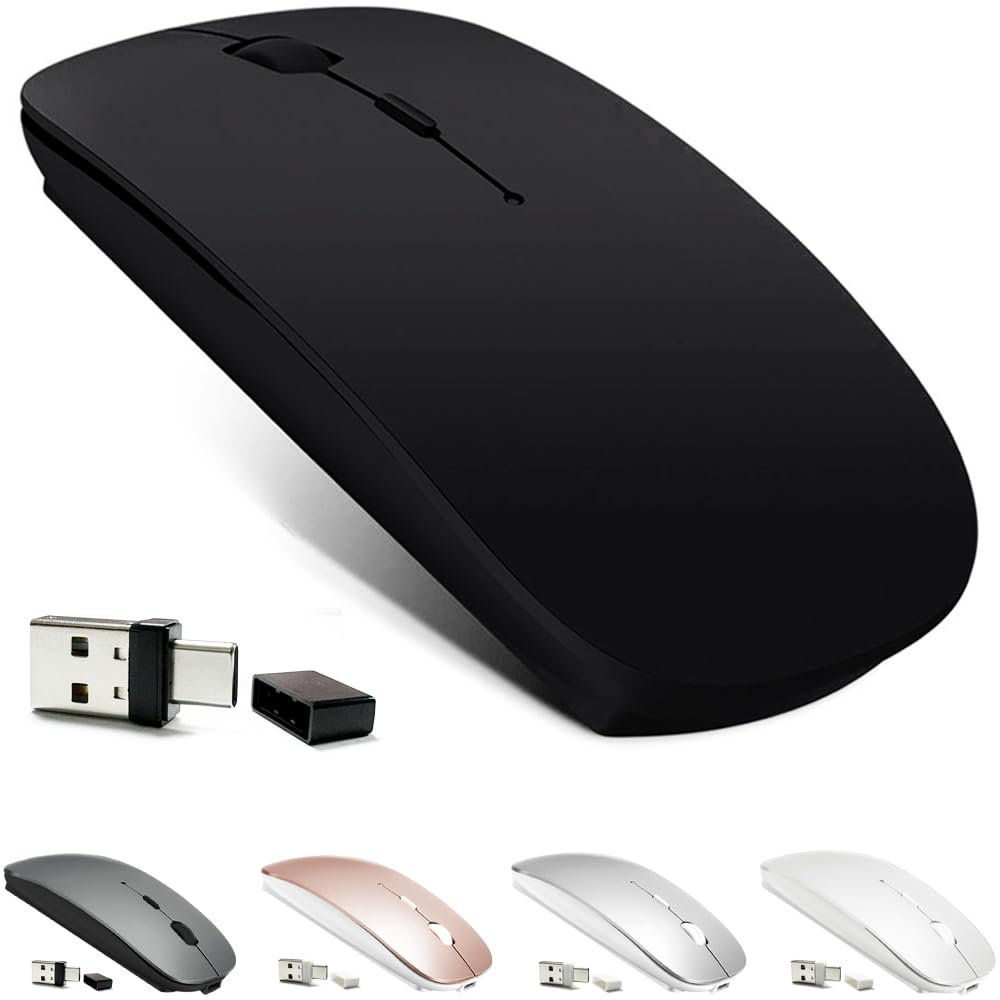Wireless Mouse Bluetooth and Wireless
