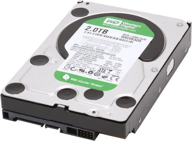Hard 2TB WD Green Internal