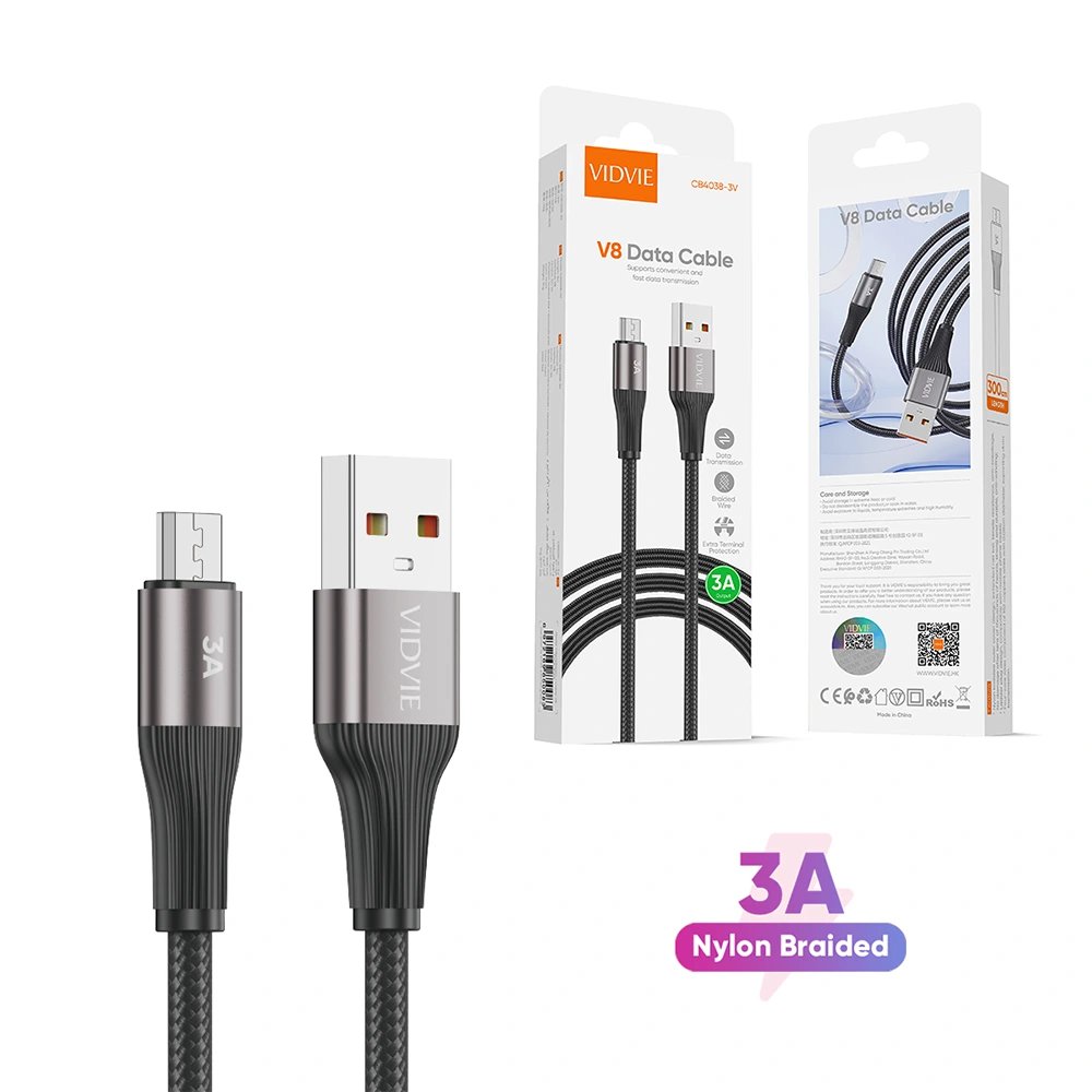 VIDVIE Fast Charging cable micro