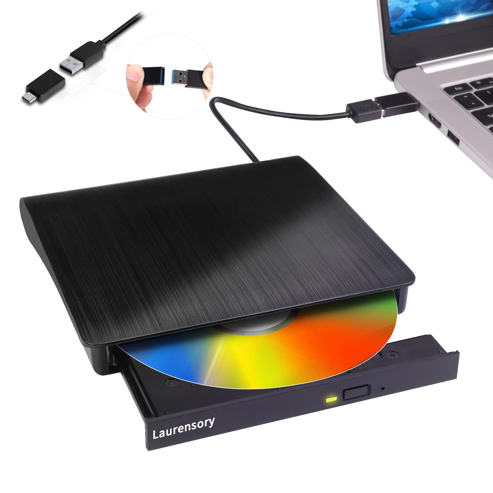 DVD Writer External Sony Type-C and USB