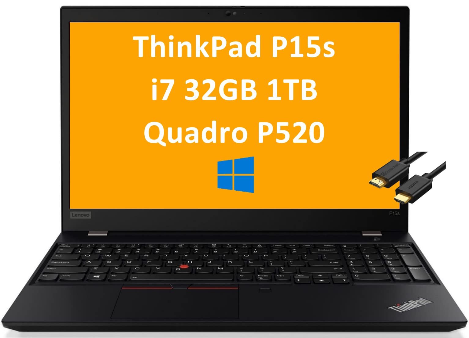 Lenovo P53 i7H-9th/32/512/4-T2000-Quadro/15.6/Win
