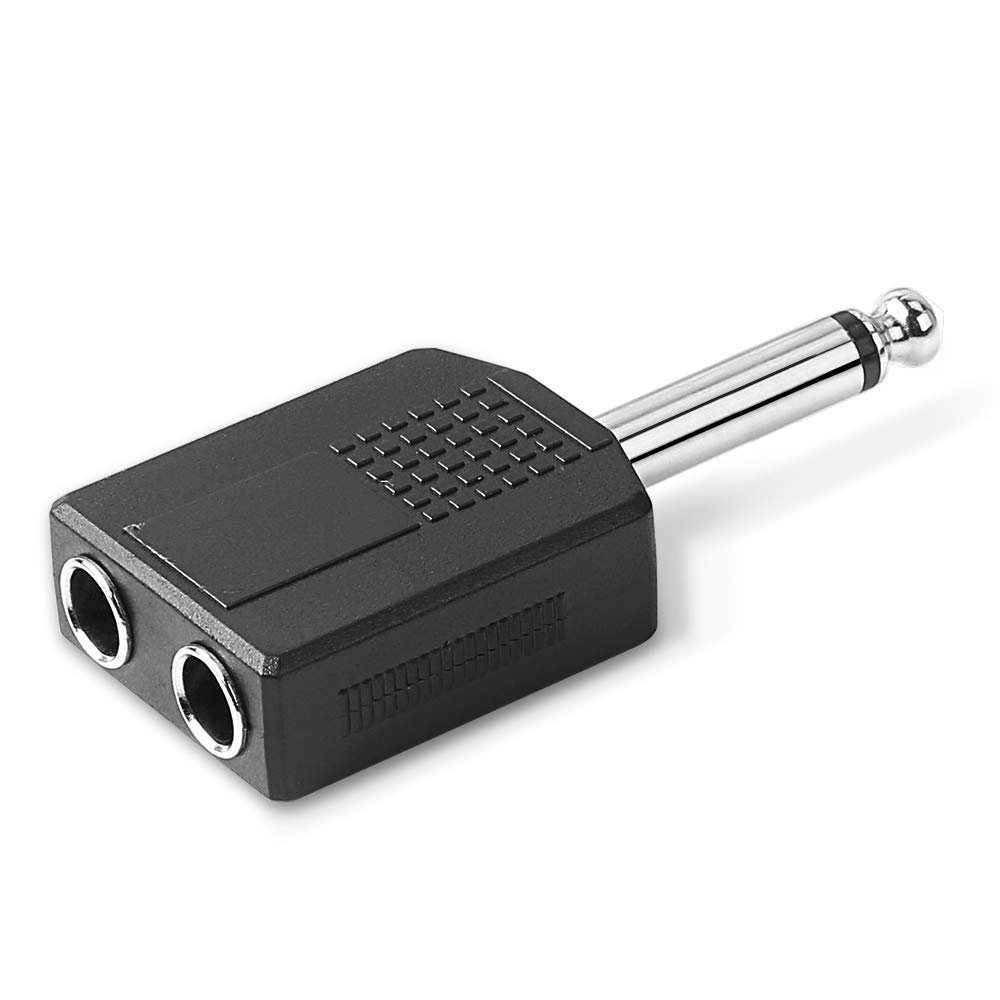 Microphone Adapter 3.5 mm to 6.5 mm Jack Female to Male