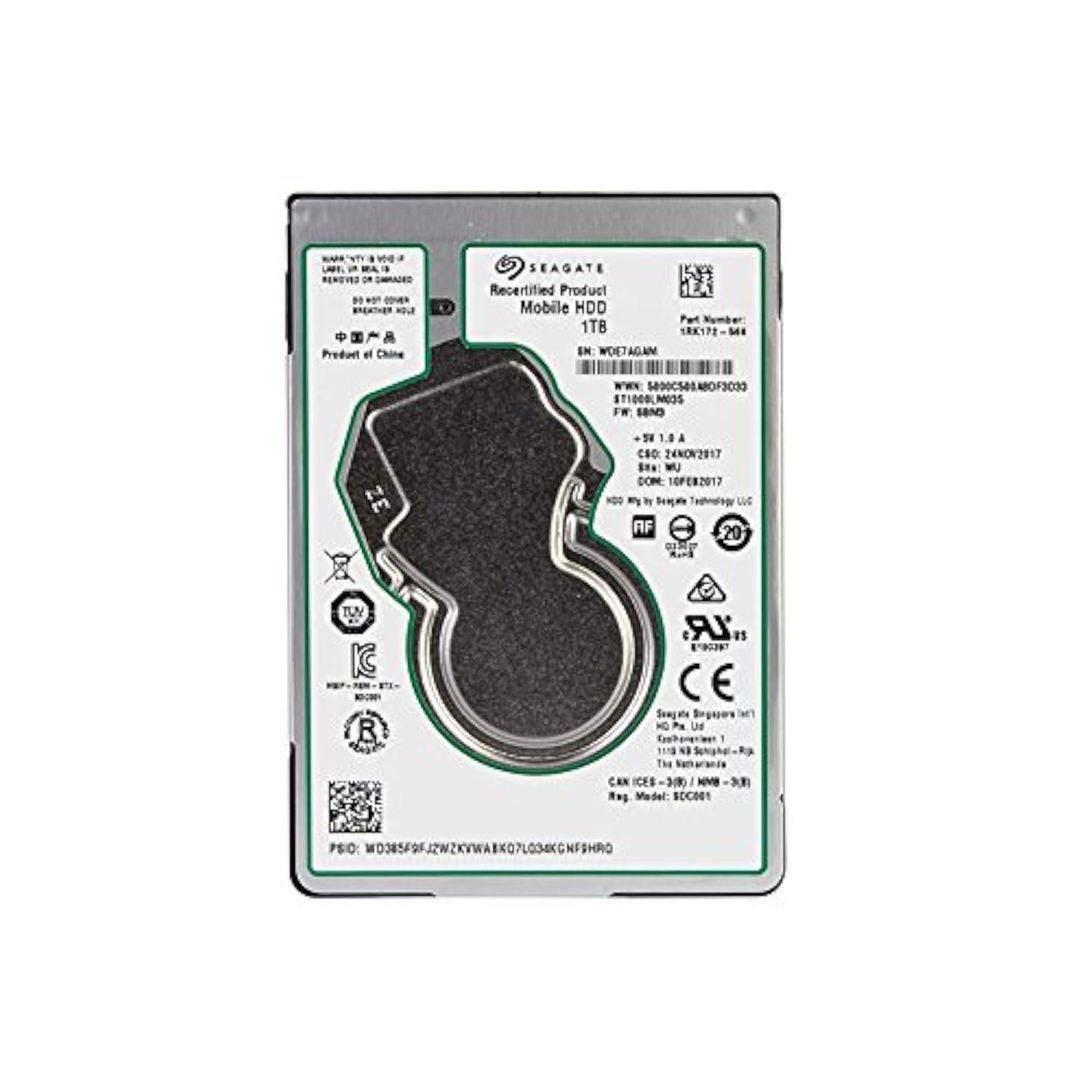 Hard Seagate 1TB 3.5" Internal Refurbish