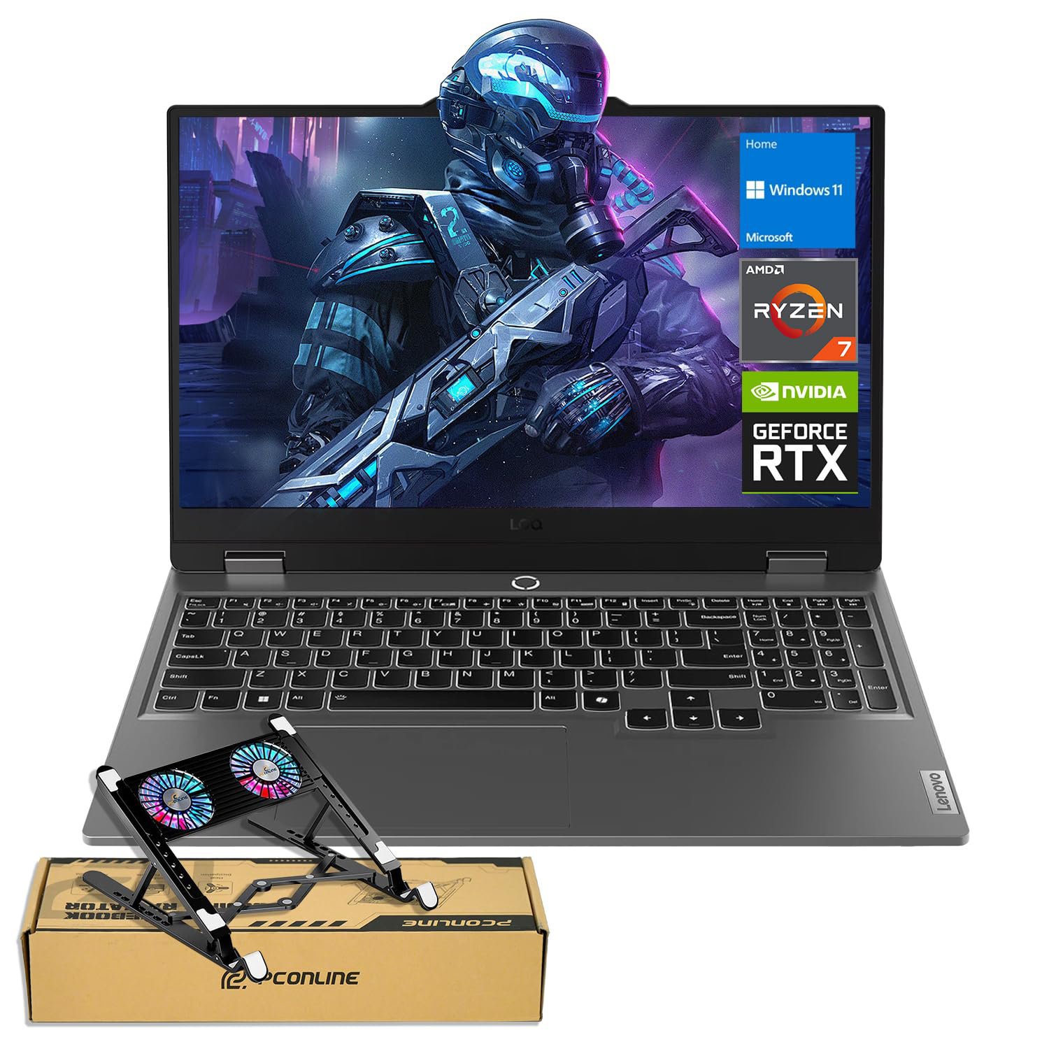 Lenovo Legion 5 15ARP8 AMD R7/16/1/4060/2K-165Hz/Win11