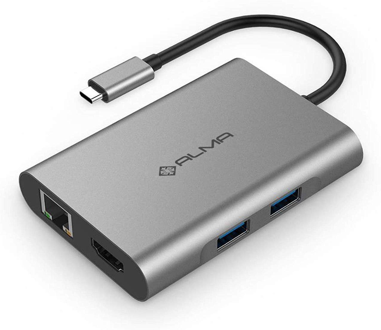 Type-C to HDMI USB RJ SD Micro