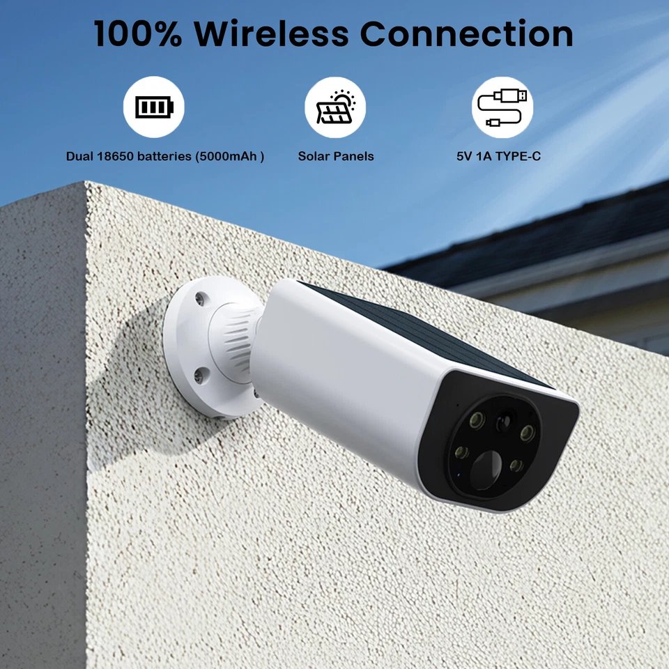 Wansview W5 1080p Wireless Outdoor Cloud IP Camera 3MP