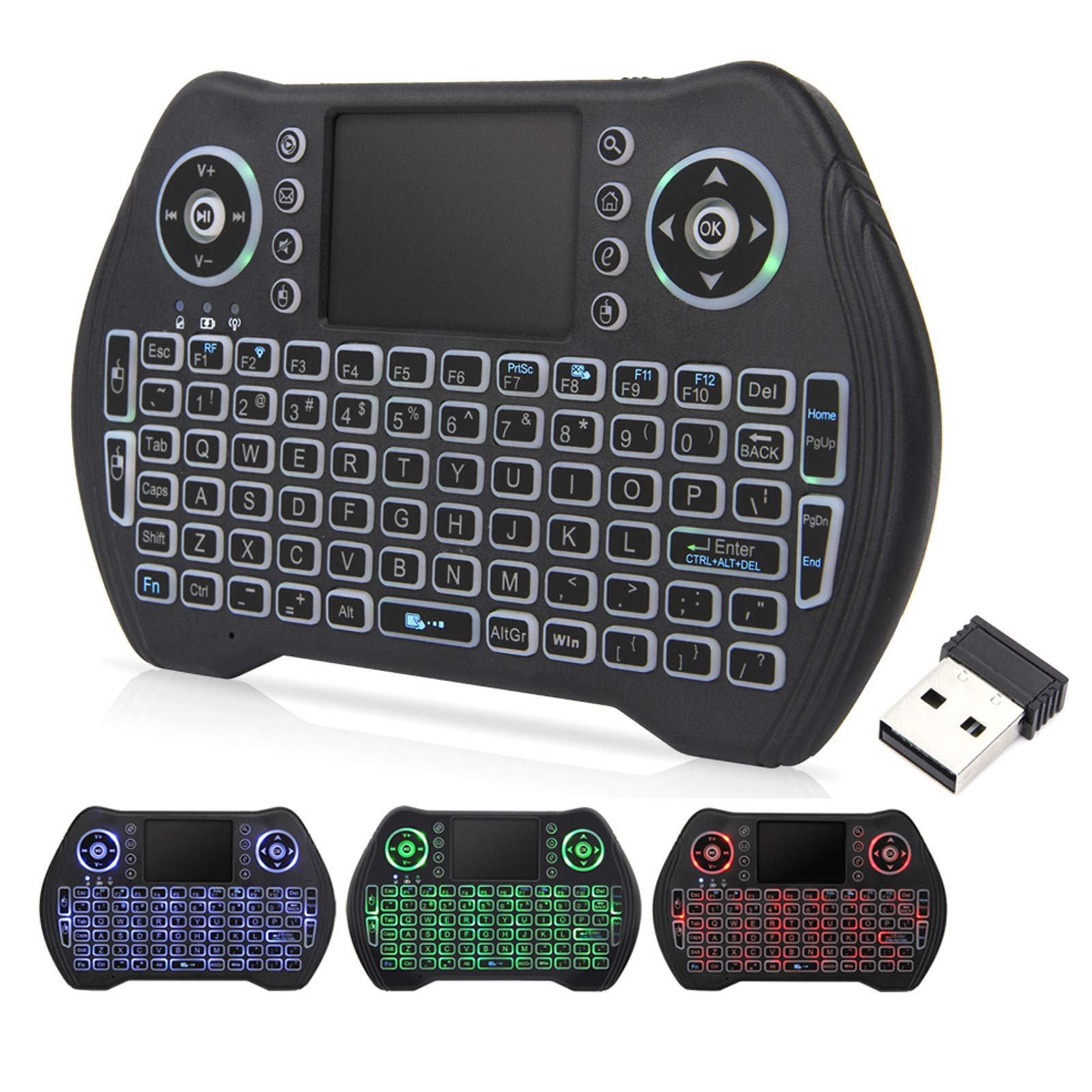 Mini Keyboard and Mouse Wireless
