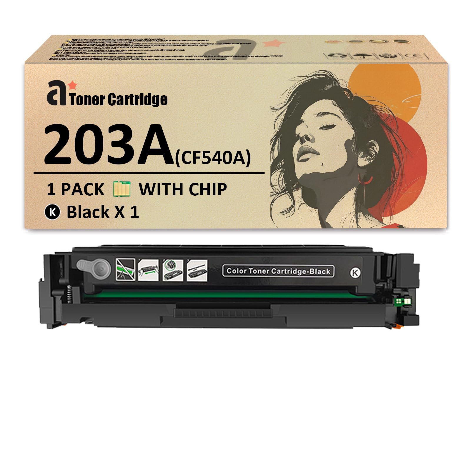 DATCO Cartridge CF540A/CRG054/203A