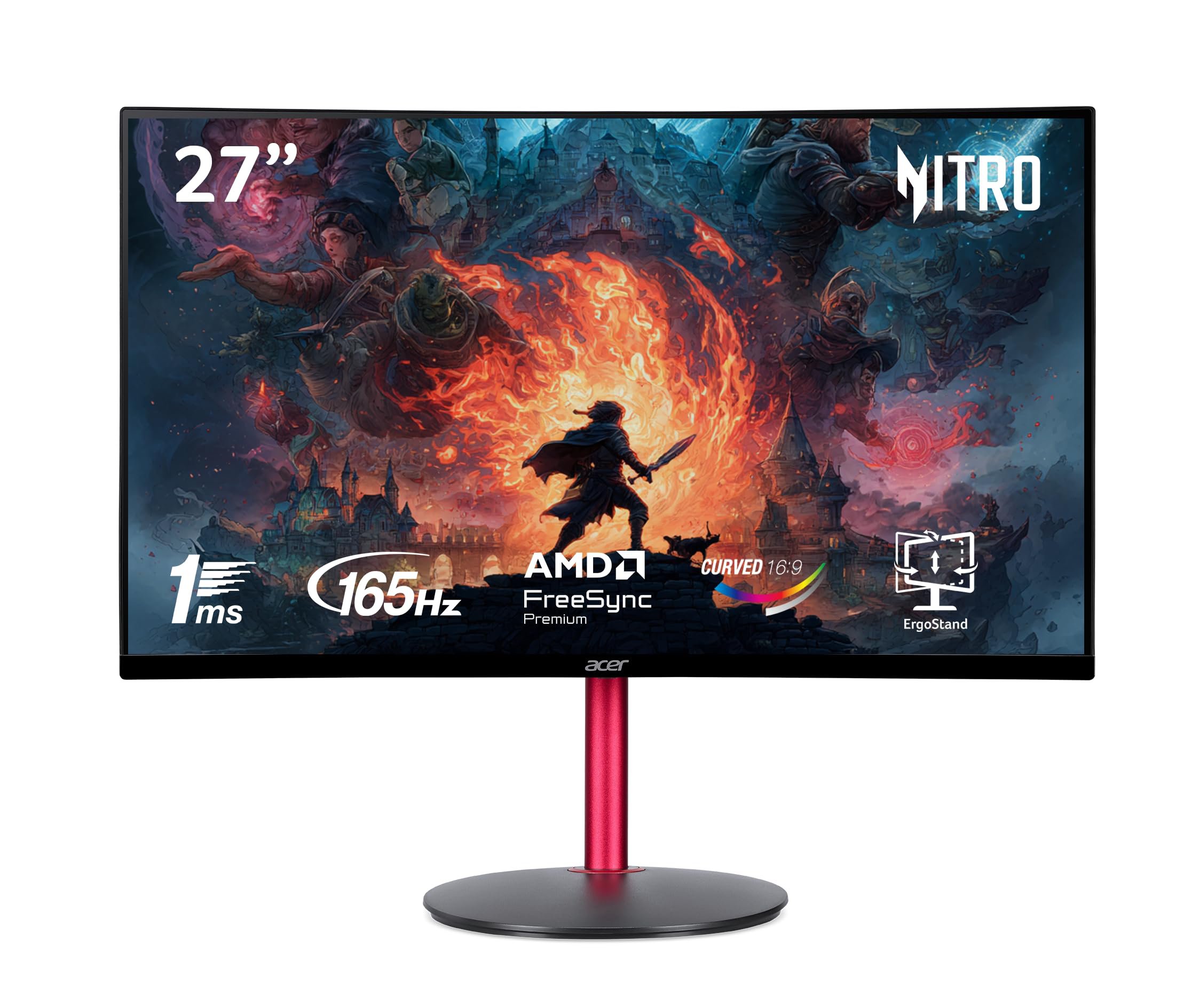 Gaming monito "27 acer 165HZ LED