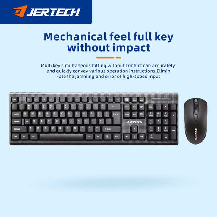 Keyboard & Mouse Wire Jertech KM160