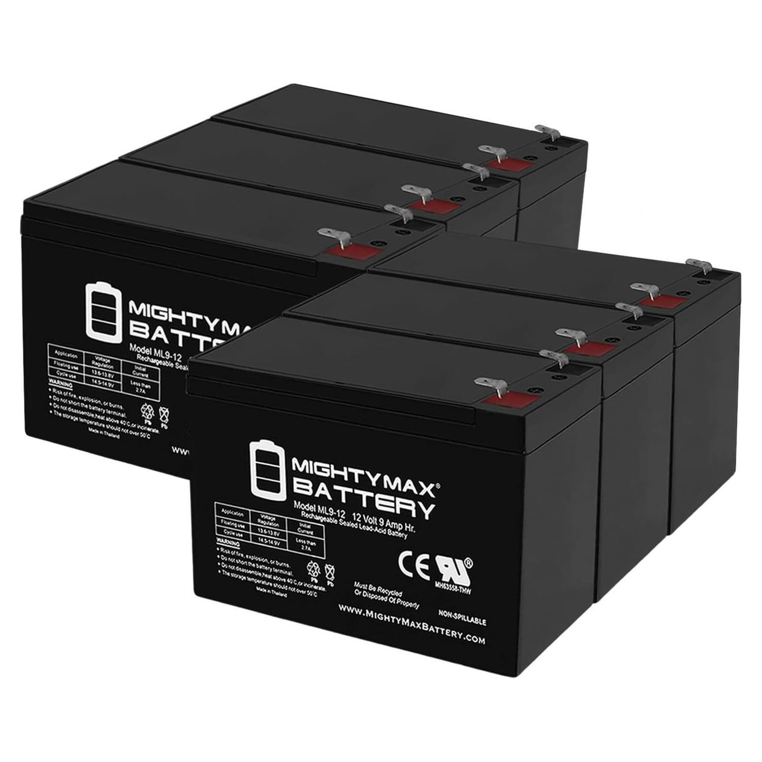 MAXIMA Battery 12V 9AH