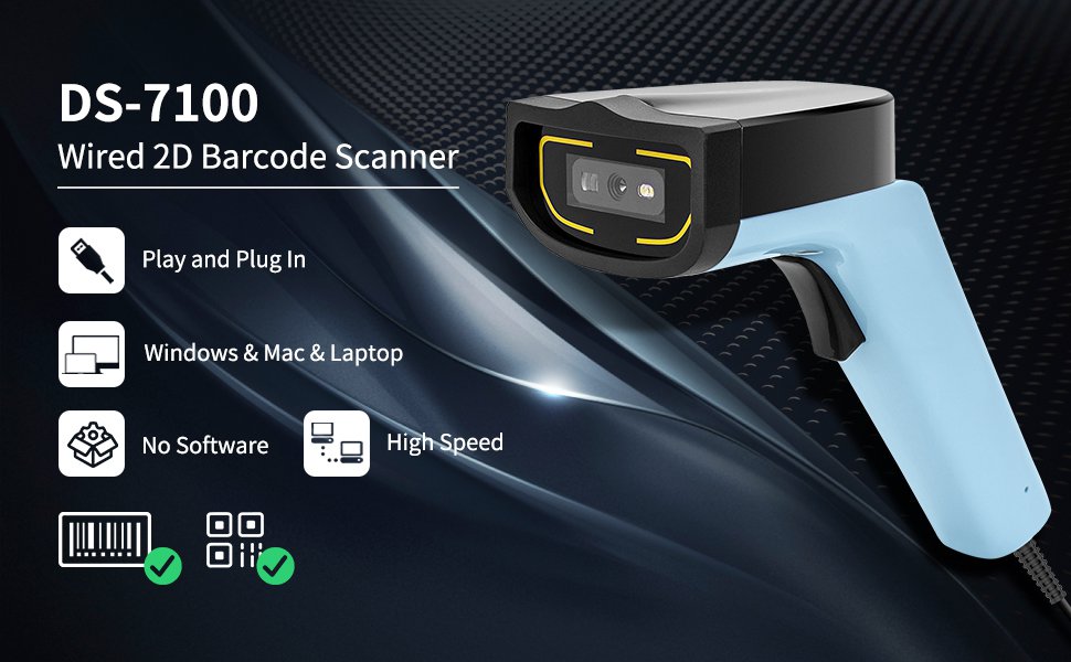 barcode scanner  HS2101BG-2D