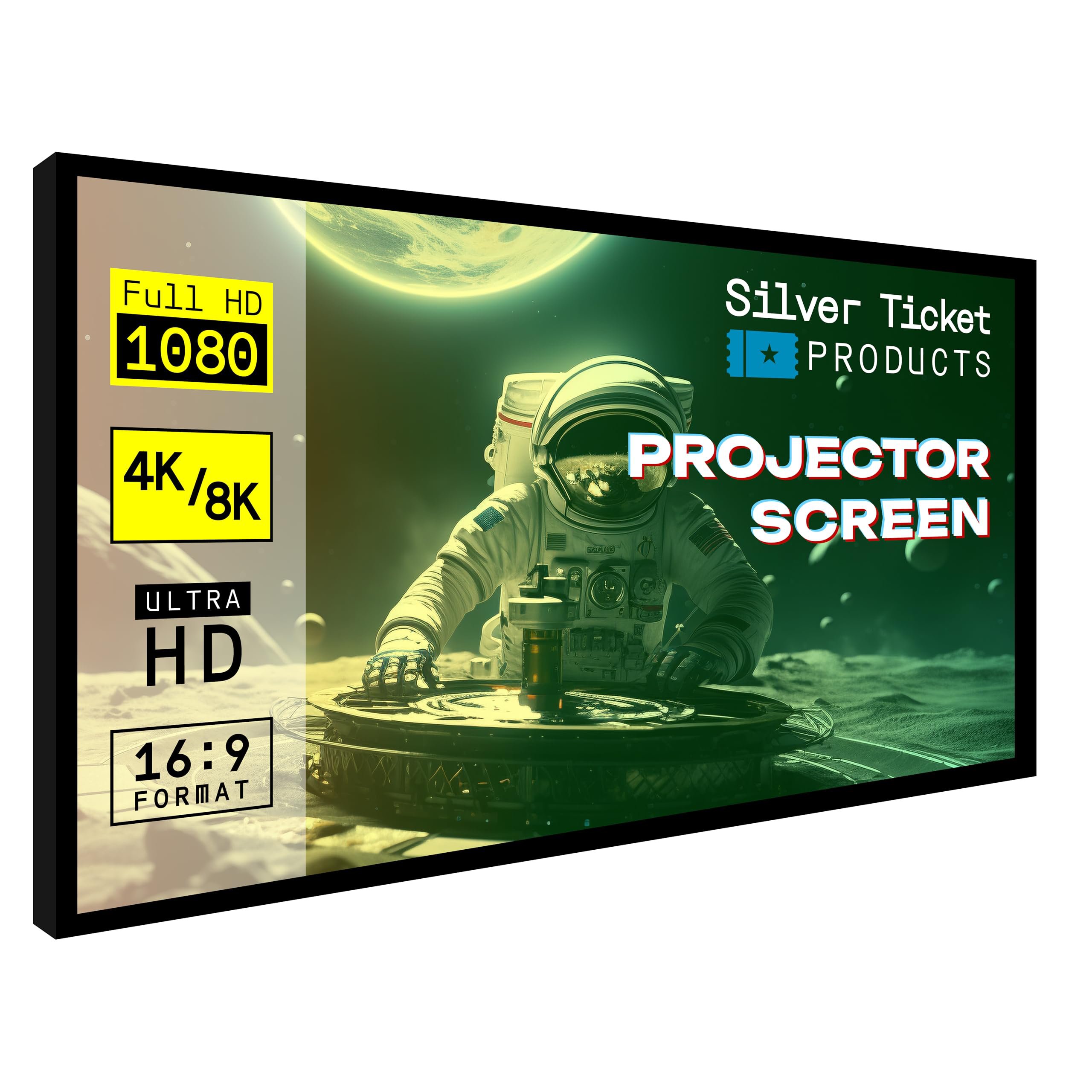 screen datashow wall 84" 180x140cm