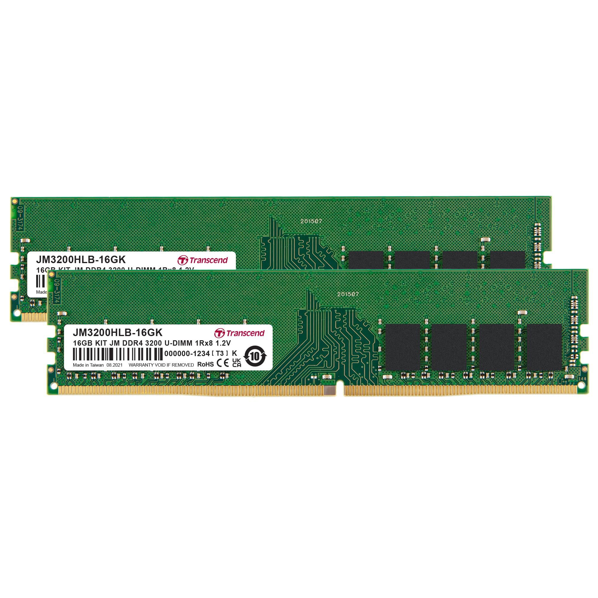 RAM8GB DDR4  Transcend