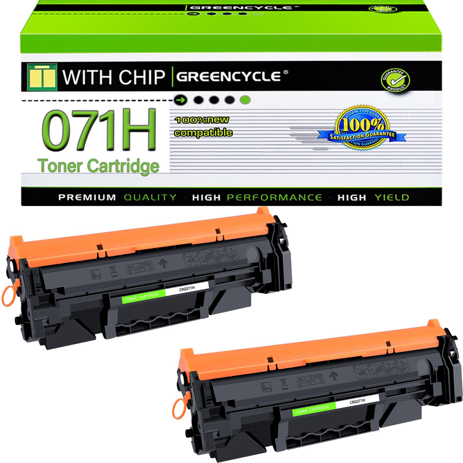 N.T.C Cartridge CRG-071 With Chip