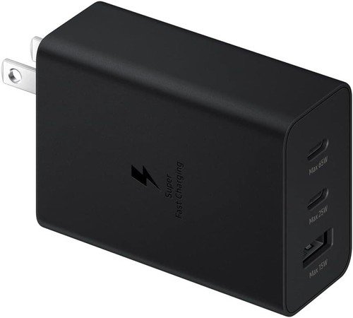 65W PD Power Adapter Trio Samsung Charger