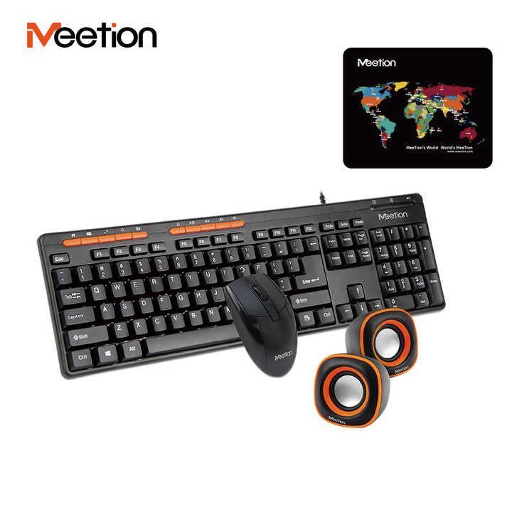 Keyboard and Mouse and Speaker Meetion C105 Wired